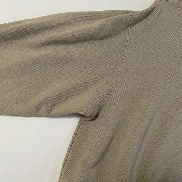 alexanderwang.t structured terry crewneck sweatshirt w/ puff paint - Picture 6 of 10